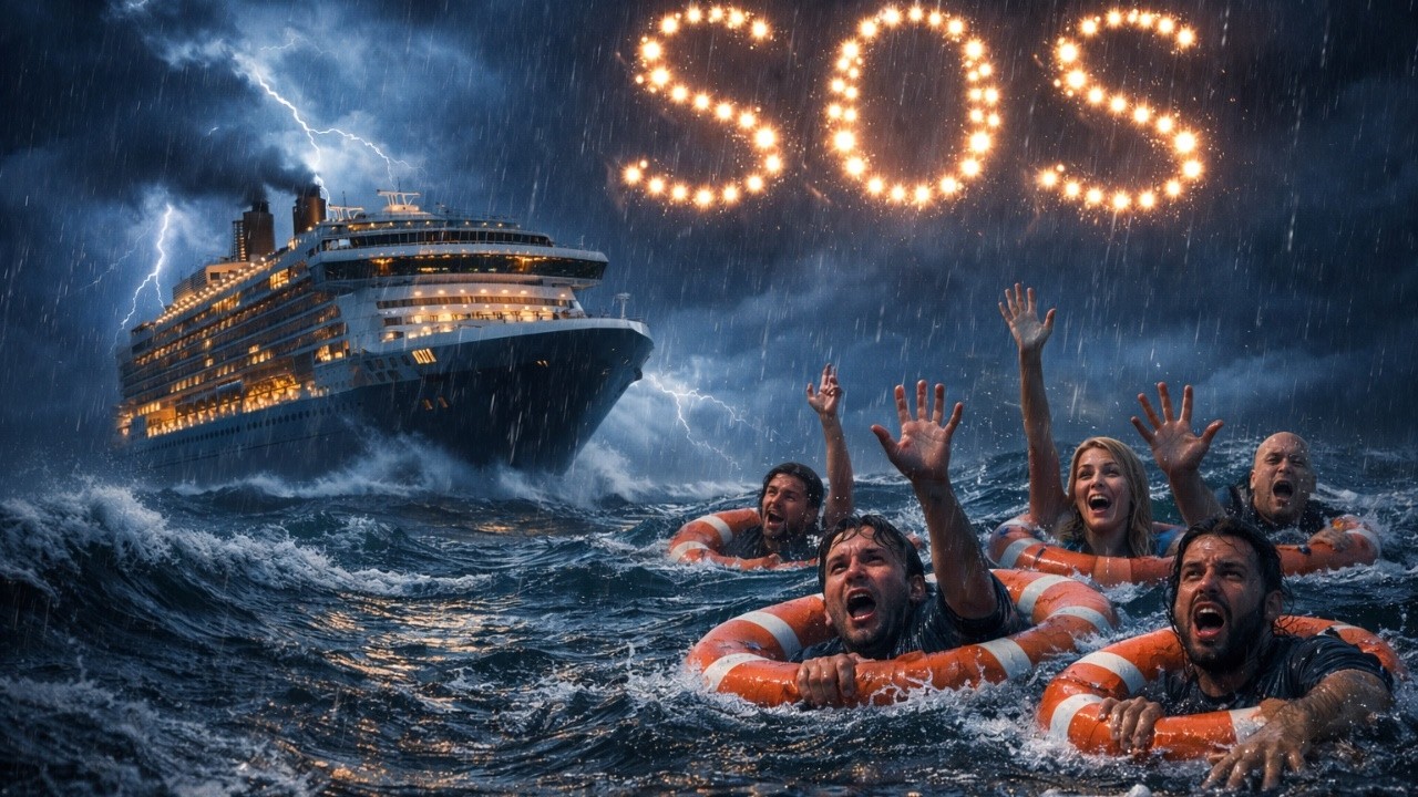 НА КРУИЗНЫЙ ЛАЙНЕР НАПАЛО НЕЧТО. ИЗ 217 ЧЕЛОВЕК ВЫЖИЛИ 43