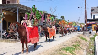 MANTAP❗13 Kuda Baris Persiapan Kirab