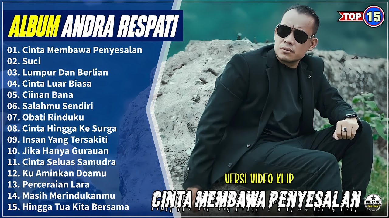 Andra Respati Full Album || CINTA MEMBAWA PENYESALAN - SUCI - Pop Melayu Terpopuler - On Tremding