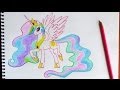 Frais My Little Pony Coloriage Princesse Celestia