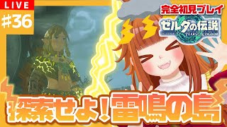 【#ゼルダの伝説TotK】#36 探索せよ⚡ゴロゴロピカピカ雷鳴の島⚡【御主むむ】
