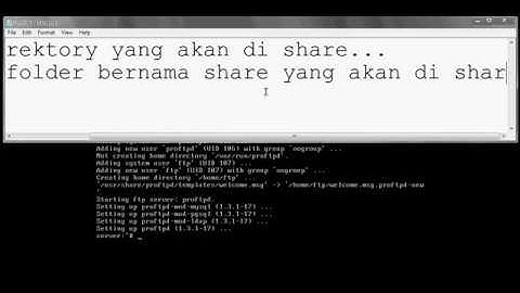 Configurasi FTP Server Di Debian 5   Ilmuasep.com