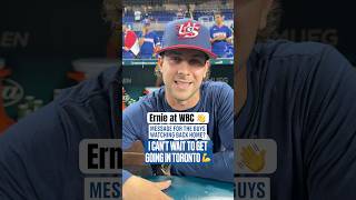 Checking In With Ernie Clement At The World Baseball Clic