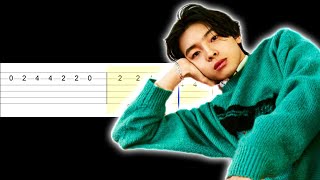 Imase - Night Dancer Easy Guitar Tabs Tutorial
