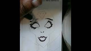 STEVEN UNIVERSE MOVIE: WHITE DIAMOND💎!!! TIME LAPSE DRAWING!!!