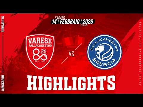 Video Gli highlights di Varese-Brescia