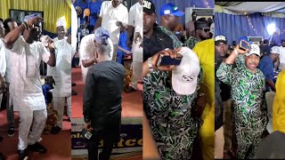 UNBELIEVABLE! SEE HOW SEYI TINUBU&MC OLUOMO GREET PASUMA IN PUBLIC AS THEY HONOUR HIM AT HIS 3-IN-1