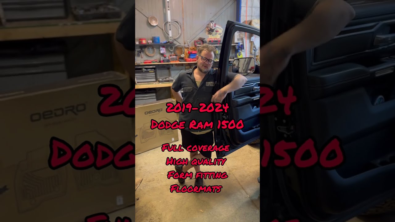 OEDRO Floor Mats for 2019-2025 Dodge Ram 1500