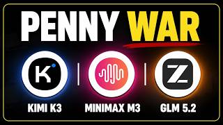 Kimi K3 vs MiniMax M3 vs GLM 5.2: Which Costs Less