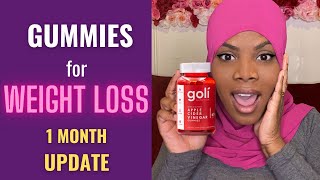 Goli Apple Cider Vinegar Gummies REVIEW | Weight Loss Results after 1 Month