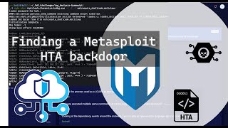 Finding a Metasploit HTA backdoor - Blue Team Labs - Sysmon Challenge