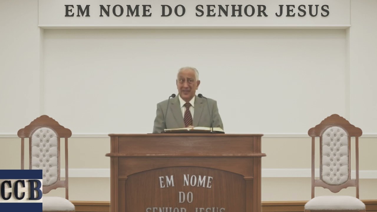 Santo Culto CCB Palavra Hoje Online - 19/02/2026 - QuI - Lucas 14