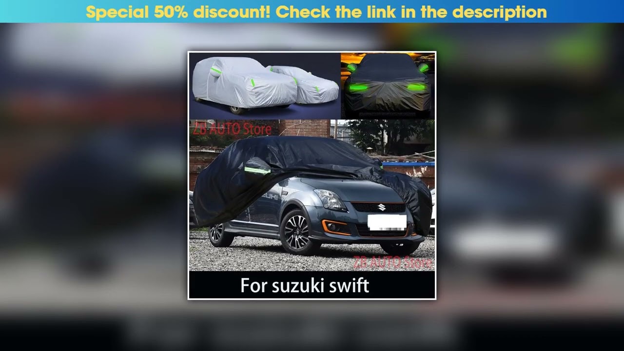 Best For suzuki swift Outdoor Protection Full Car Covers Snow Cover Sunshade Waterproof Dustproof E