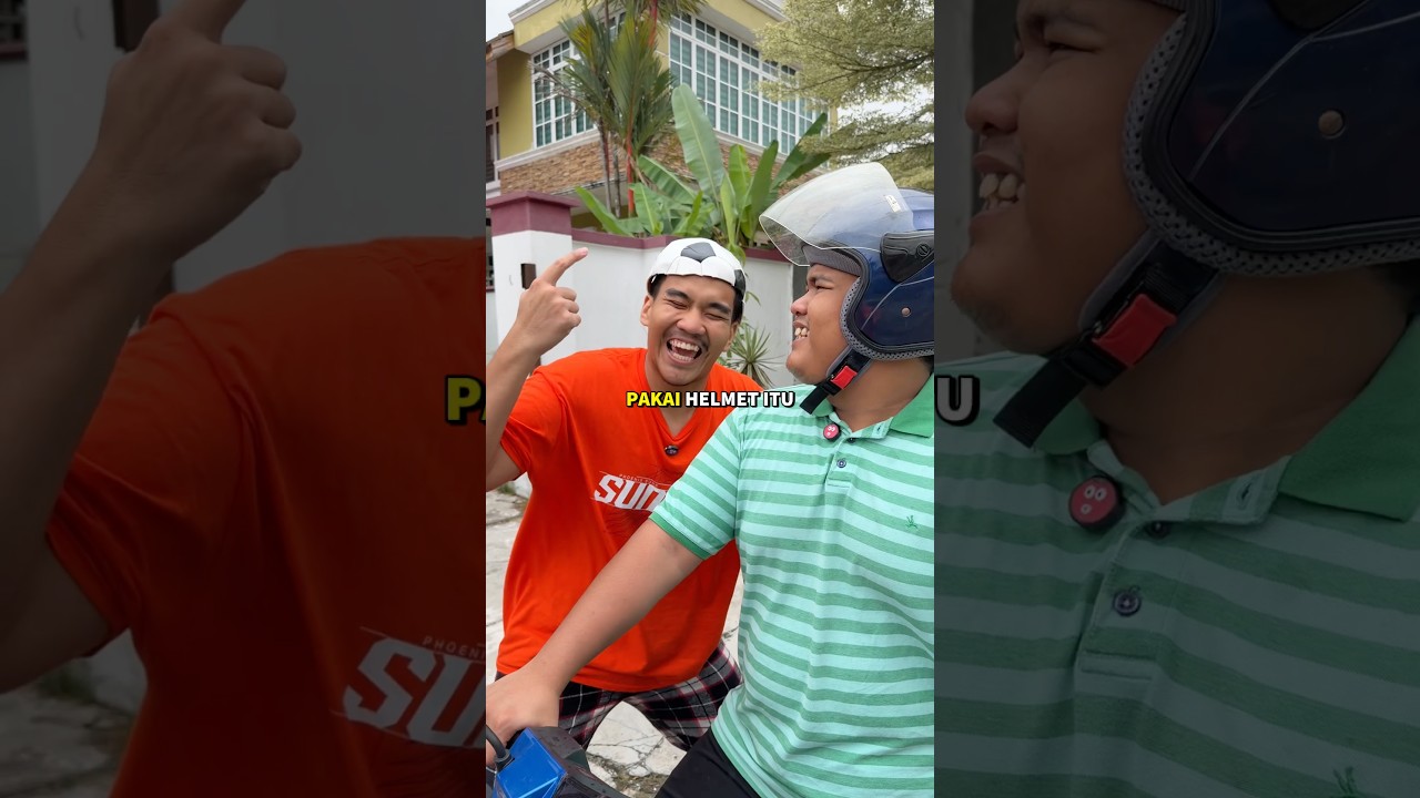 NAIK MOTO KENA PAKAI HELMET🏍️