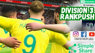 DIVISION 3 RANKPUSH✔️with 532 QC TACTICS 🥶// ROAD TO DIVISION 1(NEW PHASE)// EFOOTBALL GAMEPLAY🔥