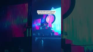 kaskade didn’t perform a set, he delivered a sermon at coachella ❤️ Just a never ending stream of
