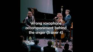 Strange improvised 10 over 16 in 6/8 feel. #saxophone #drums