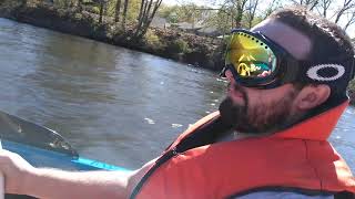 A cruise in Jacks 21' Cougar on the Merrimack