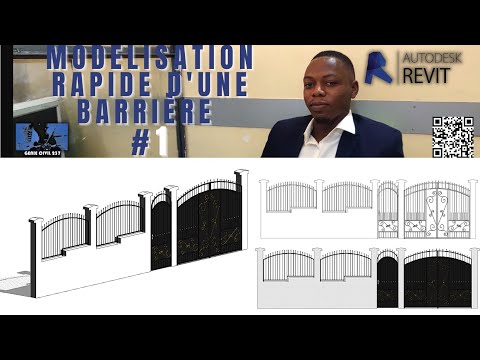 TUTO AUTODESK REVIT: MODELIDATION RAPIDE DUNE BARRIÈRE [GENIE CIVIL 237 ]#CONCEPTIONS