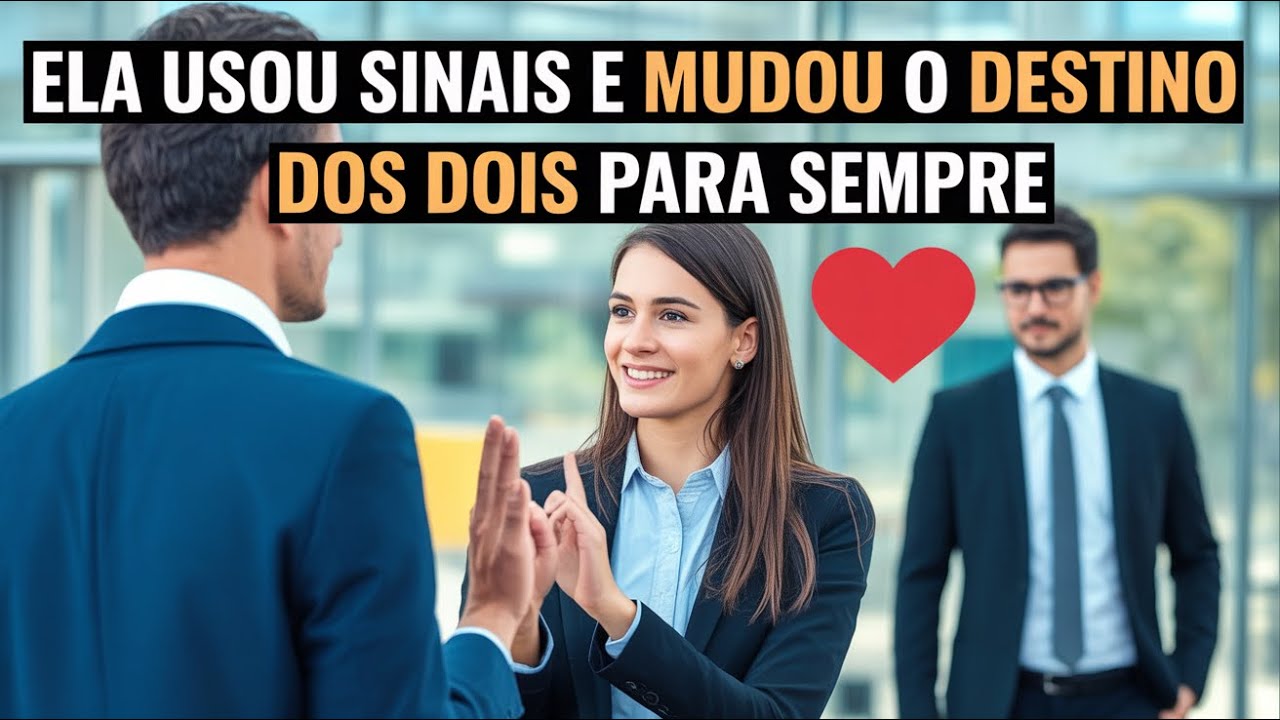 Emocionante descoberta: Estagiária tímida surpreende milionário com linguagem de sinais!