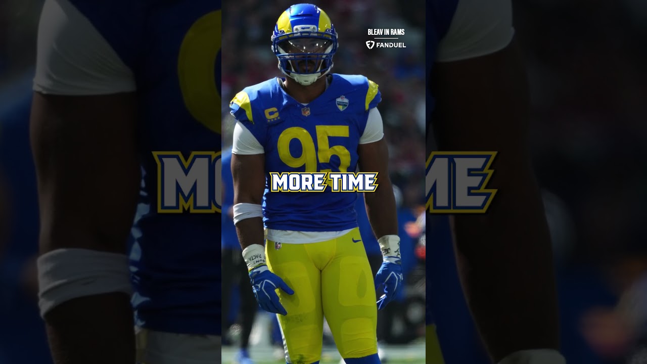 How SERIOUS Is Myles Garrett's Knee Injury And How WORRIED Should The Rams Be? #nfl #rams #bleav