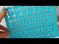 Çok kolay tığ işi yelek şal örgü modeli how to crochet kinitting