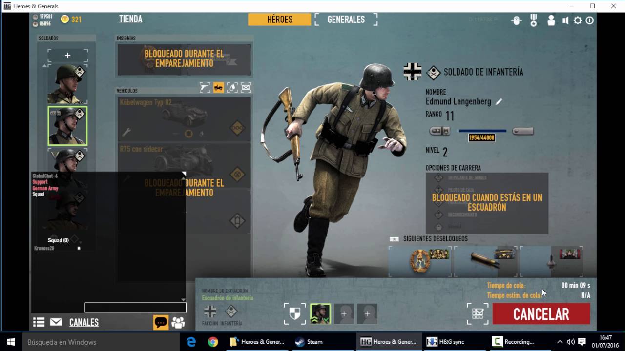 Heroes Y Generales Como Entrar En Una Batalla Actualizado Youtube