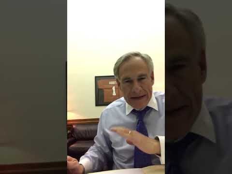 Greg Abbott signs