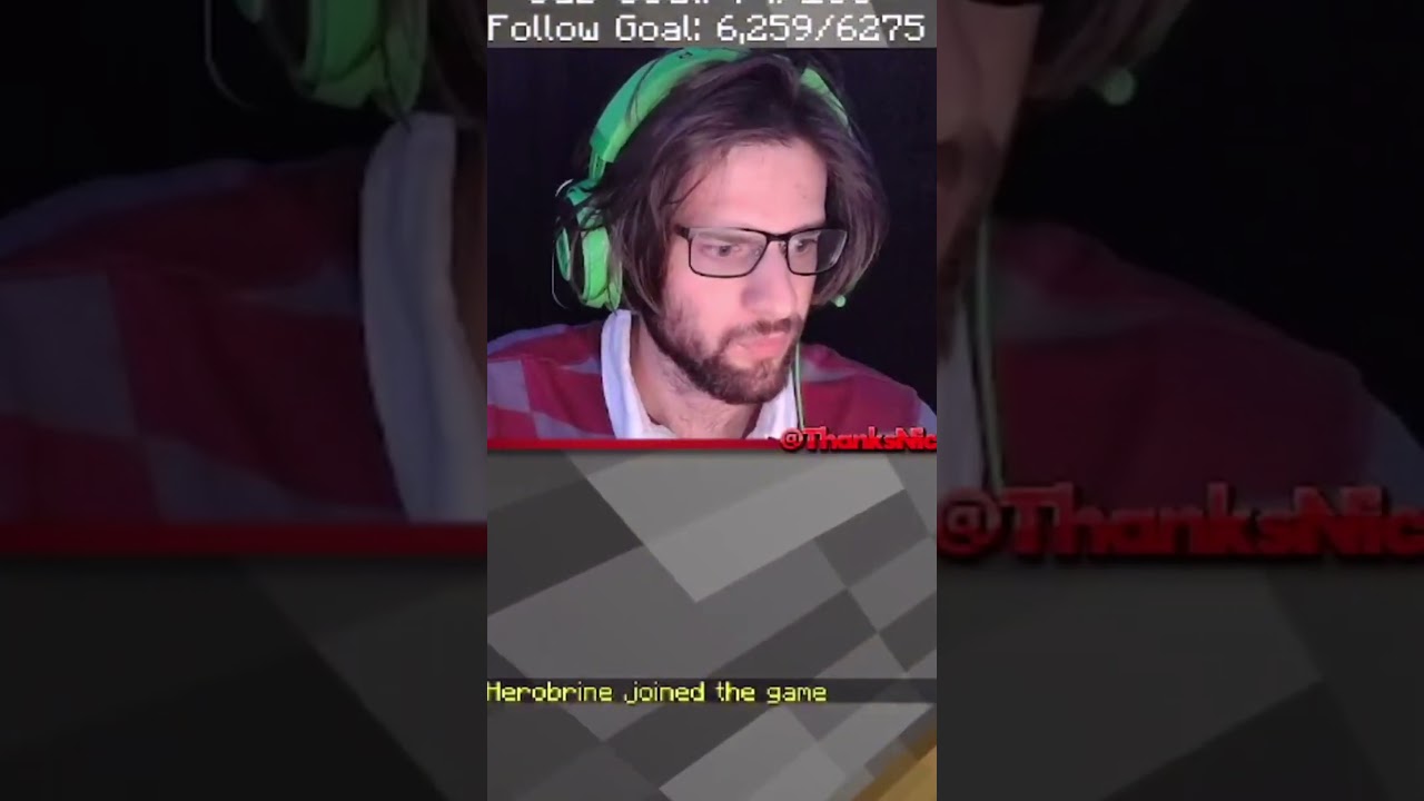 He summoned Herobrine 