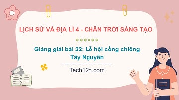 Giảng bài 22: Lễ hội cồng chiêng Tây Nguyên | LS&DL 4 CTST