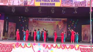 Performance By Tiny Tots Of Brjd Public School On Bollywood Songs Part - 2