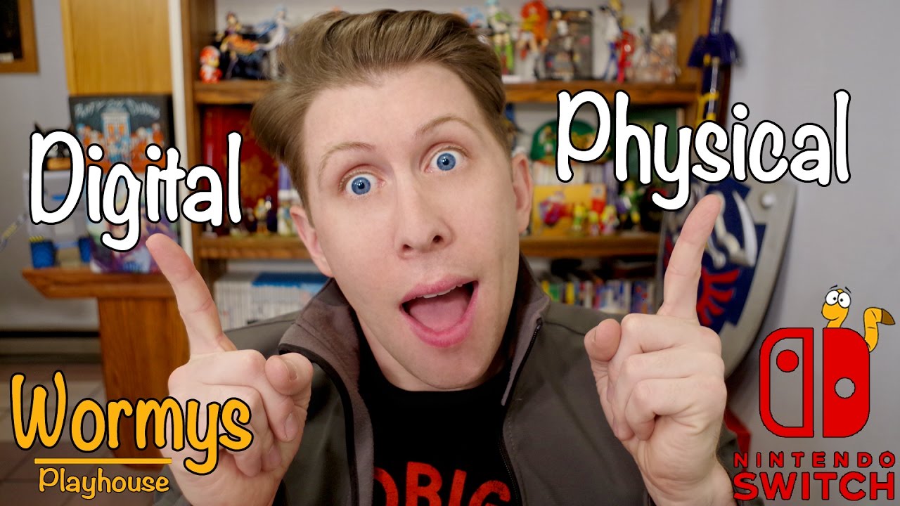 Digital Or Physical Games MK8 Deluxe Wormys Playhouse YouTube