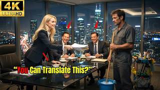 “You Can Translate This” The CEO Laughed—Then The Single Dad Stunned The Entire Office