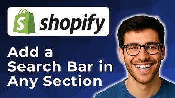How to add a search bar in any section of your Shopify store step by step tutorial [2025 Easy Guide]