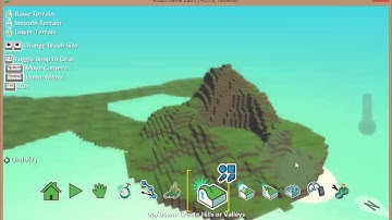 Kodu 1c Adding Hills and Lakes