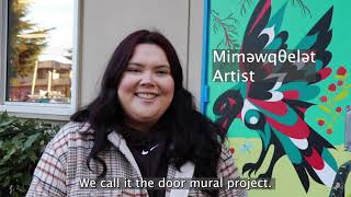 Langley Fine Arts School - Kwantlen Door Mural Project