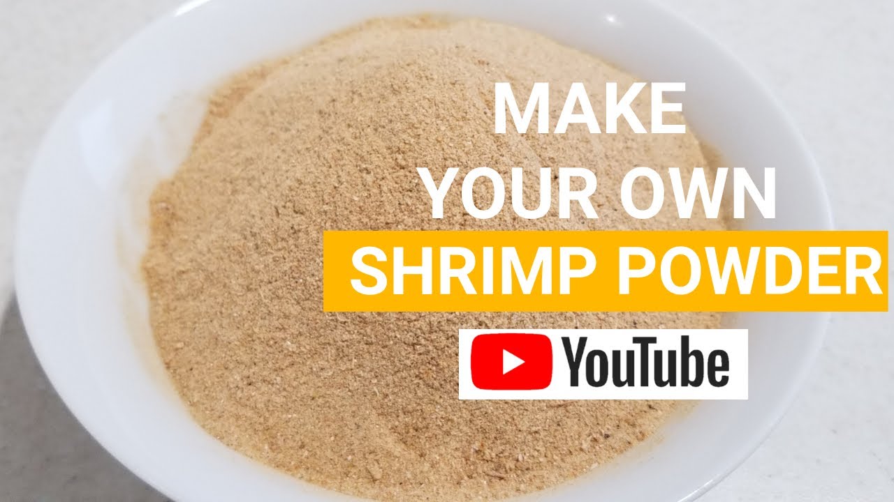 Easy Homemade Shrimp Powder For Shitor With Oven DOMINANT KITCHEN