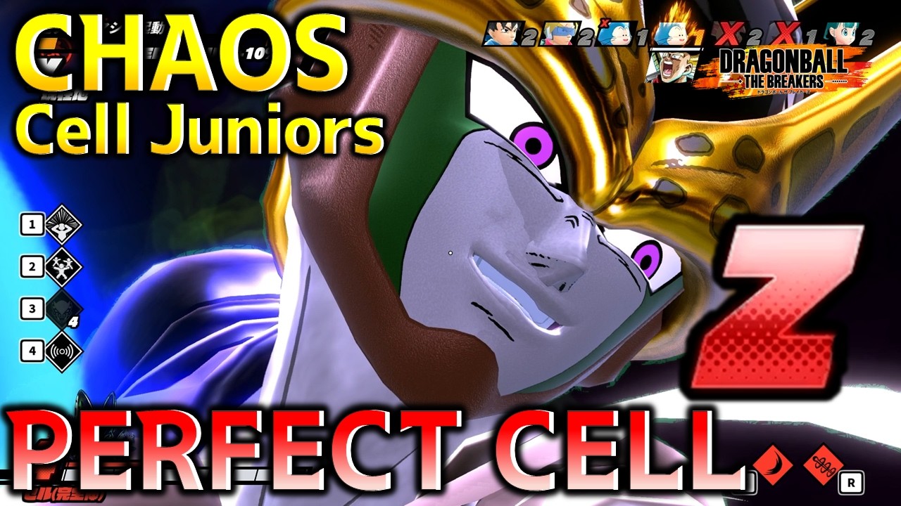 圧倒的手数のセルジュニアと完全体セル_ Perfect Cell + Cell Juniors = Total Domination| Dragon Ball The Breakers