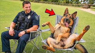 When God Sends You the Funniest Police Dog 👮‍♀️😁