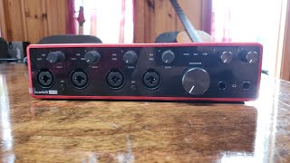 Unboxing Focusrite Scarlett 18I8 3Rd Generation