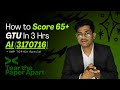 🔥 GTU AI (3170716) IMP Topics for 65/70 | Artificial Intelligence Important Questions