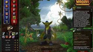 Goblin Creation Screen