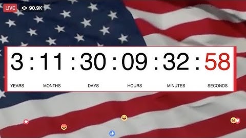 2020 Countdown to next Inauguration Day