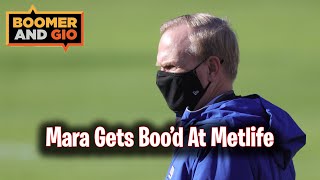 John Mara Bood At Metlife, Giants Frustration Boiling Over Boomer & Gio