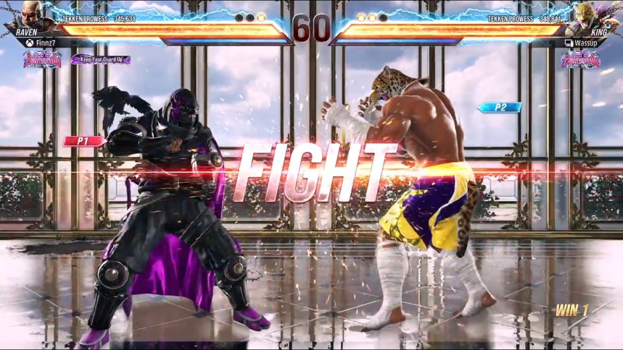 Tekken 8 Raven vs King GoD battle