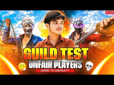 🔴FREE FIRE LIVE👻GARENA FREE FIRE💀GUILD TEST LIVE !! GAMING NINJA #fflive #shortslive #ff #shorts ffx