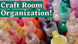 Craft Room Declutter & Organize!  |  Crafting Spring Clean Part 1