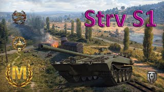МАСТЕР WoT 🔥 Шведский прем танк 8 уровня STRV S1 - Лучшая кустовая ПТ-САУ в игре Мир Танков