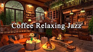 Soothing Jazz Instrumental Music ☕ Cozy Coffee Shop Ambience & Soft Jazz Music to Study, Work. Relax