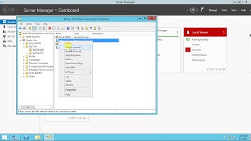 Server 2012 R2- Add User to a Group in Active Directory